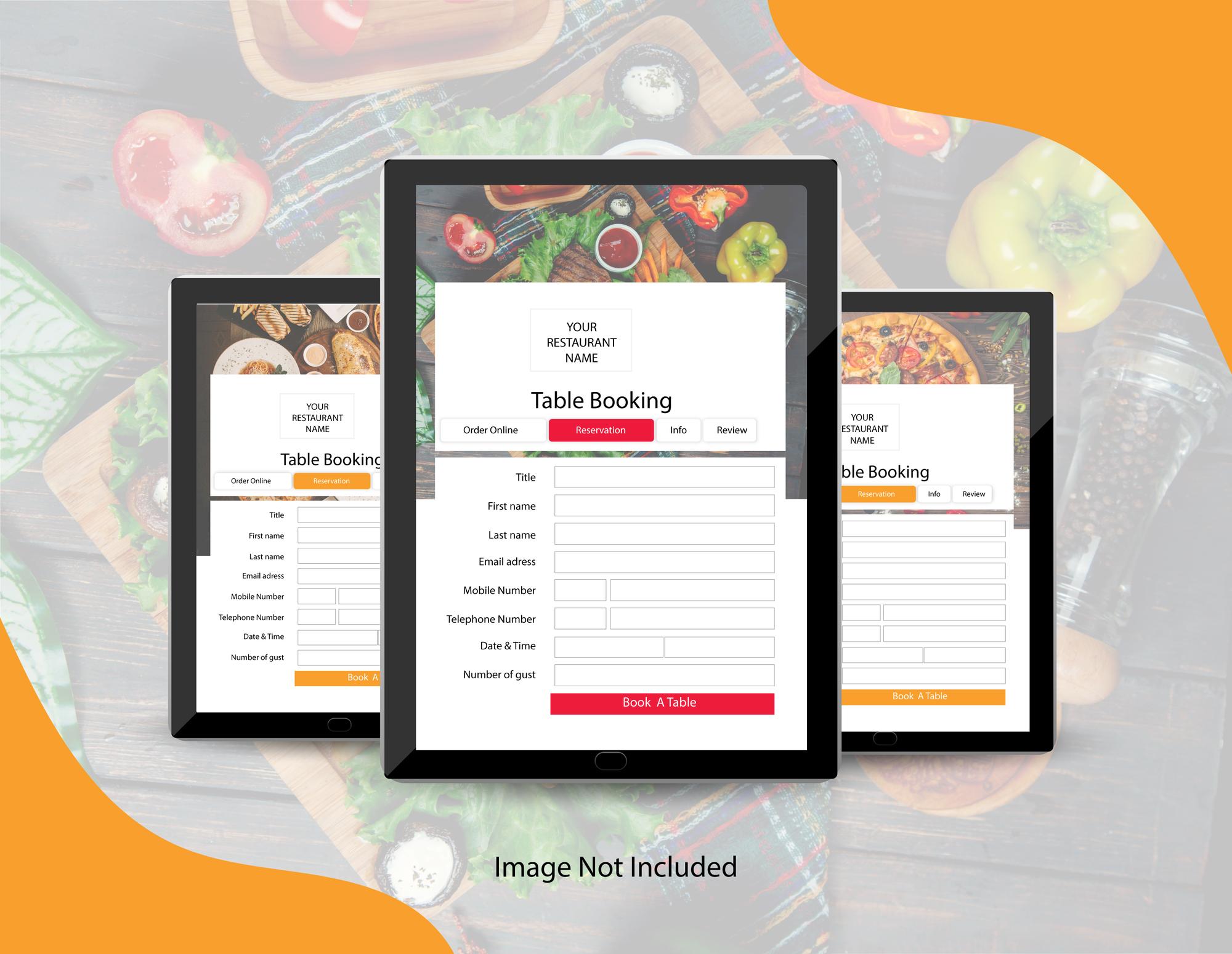 Subscription plan overview on a tablet screen